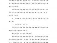 九游娱乐-关于重罚！：泰山中场彭欣力停赛5场+罚5万的信息