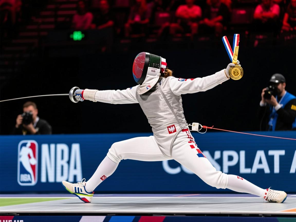 波兰击剑选手势如破竹夺得金牌  第3张