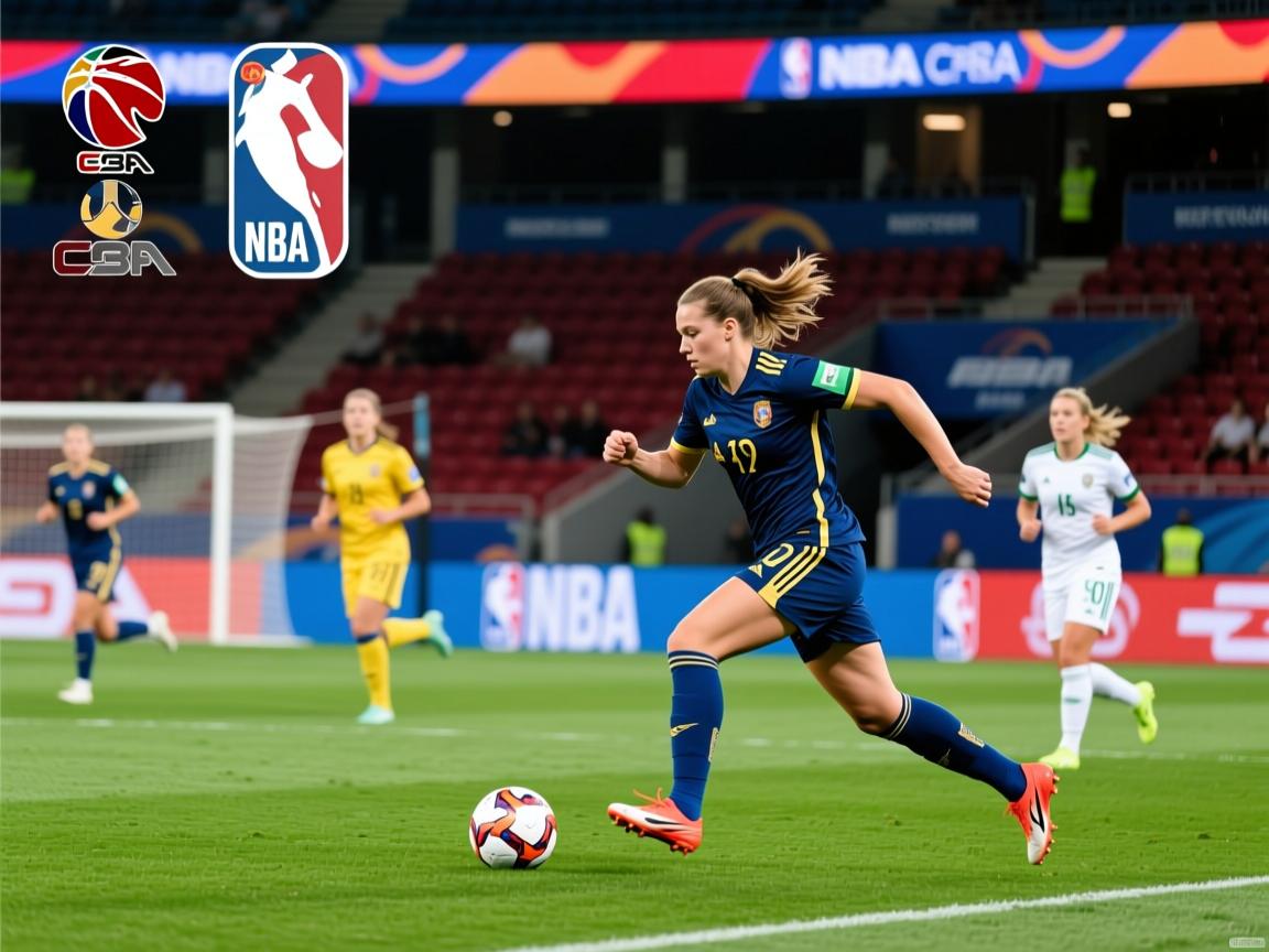 欧洲女足联赛开启,球员拼搏全力 第1张